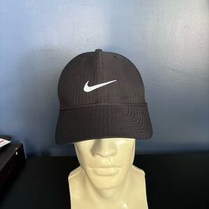 Nike Dri-Fit Legacy 91Red Double Black Stripe Adjustable Hat